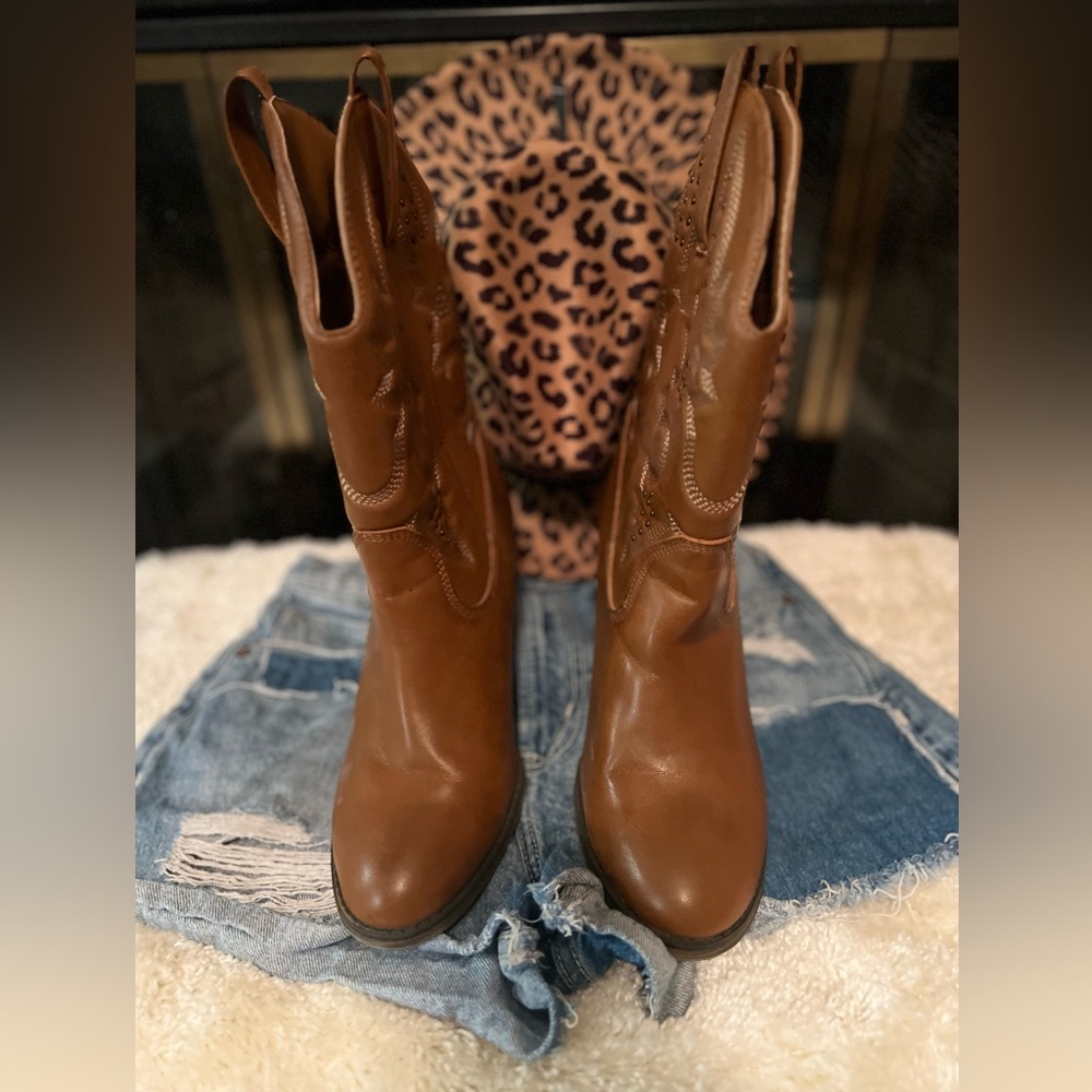 MIA TARRAH-P Cowgirl Boots Size:10